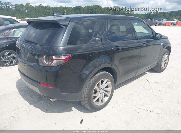 SALCR2FX2KH795665 2019 LAND ROVER DISCOVERY SPORT Черный Задняя правая четверть