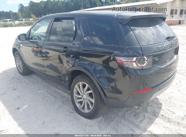SALCR2FX2KH795665 2019 LAND ROVER DISCOVERY SPORT Черный Задняя левая четверть