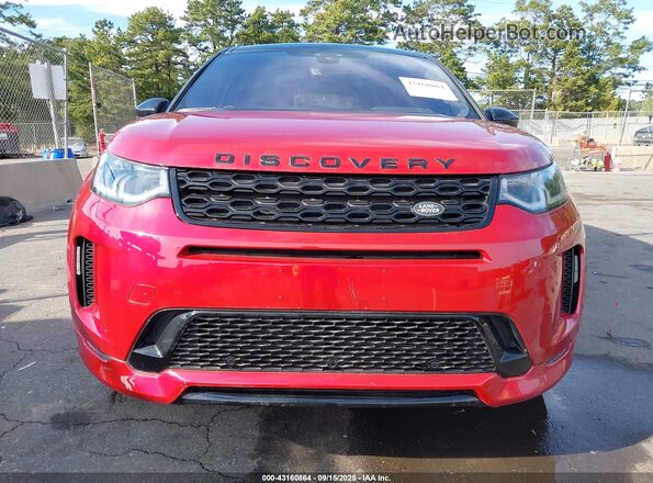 SALCT2FX9LH849661 2020 LAND ROVER DISCOVERY SPORT Red Widok z przodu