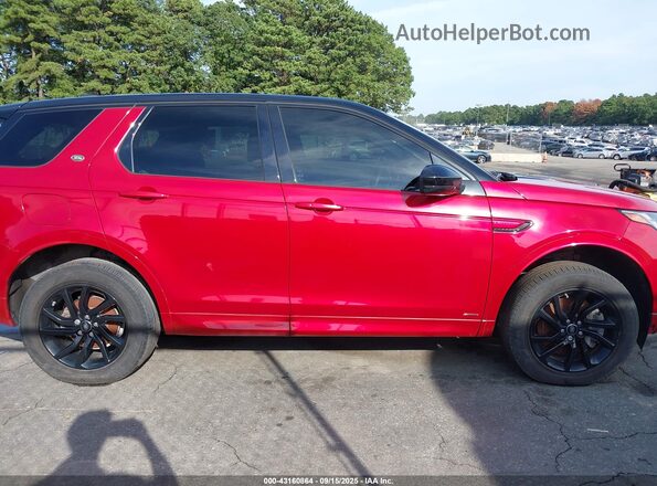 SALCT2FX9LH849661 2020 LAND ROVER DISCOVERY SPORT Red Widok zestawu wskaźników