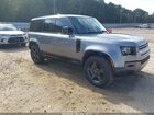 2021 Land Rover Defender 110 X-dynamic Se Gray vin: SALE2ERU8M2043202
