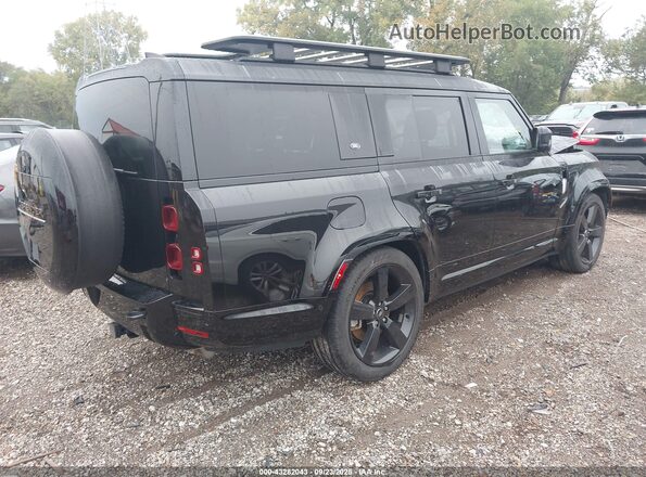 SALE2FEU3R2314086 2024 LAND ROVER DEFENDER Черный Задняя правая четверть