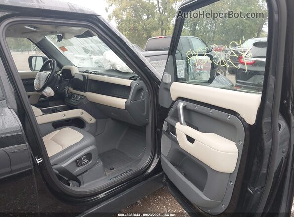 SALE2FEU3R2314086 2024 LAND ROVER DEFENDER Черный Вид салона спереди