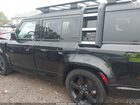 2024 Land Rover Defender 130 P400 X-dynamic Se Черный vin: SALE2FEU3R2314086