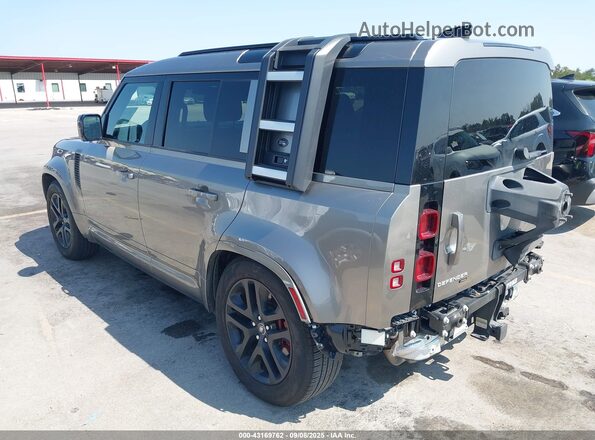 SALEWERU7N2070641 2022 LAND ROVER DEFENDER Gray უკანა მარცხენა