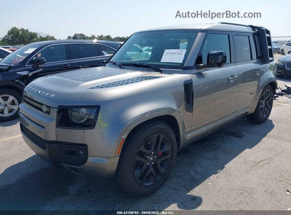 SALEWERU7N2070641 2022 LAND ROVER DEFENDER Gray წინა მარცხენა ხედი სამი მეოთხედიდან