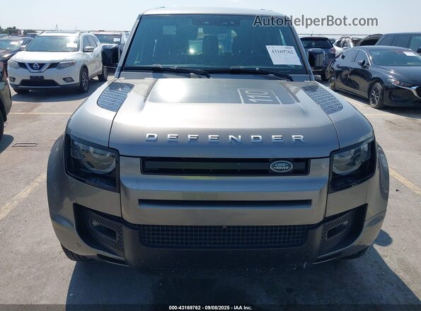 SALEWERU7N2070641 2022 LAND ROVER DEFENDER Gray უკანა სალონის ხედი
