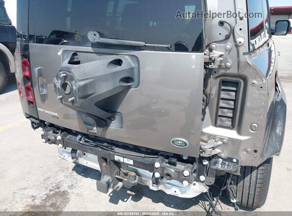 SALEWERU7N2070641 2022 LAND ROVER DEFENDER Gray წინა ხედი