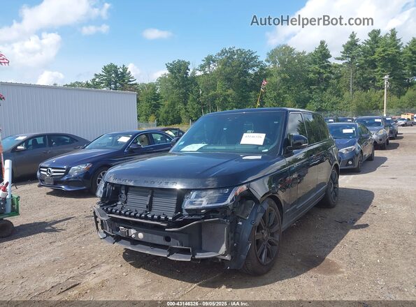 SALGS2SE5MA425901 2021 LAND ROVER RANGE ROVER Black Front left