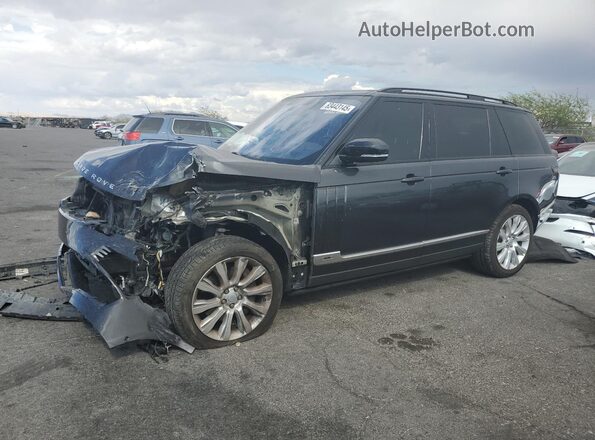 SALGS3EF8GA307517 2016 LAND ROVER RANGE Gray წინა მარცხენა ხედი სამი მეოთხედიდან