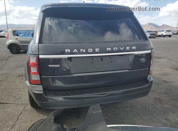SALGS3EF8GA307517 2016 LAND ROVER RANGE Gray უკანა ხედი