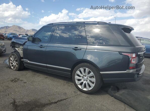 SALGS3EF8GA307517 2016 LAND ROVER RANGE Gray უკანა მარცხენა
