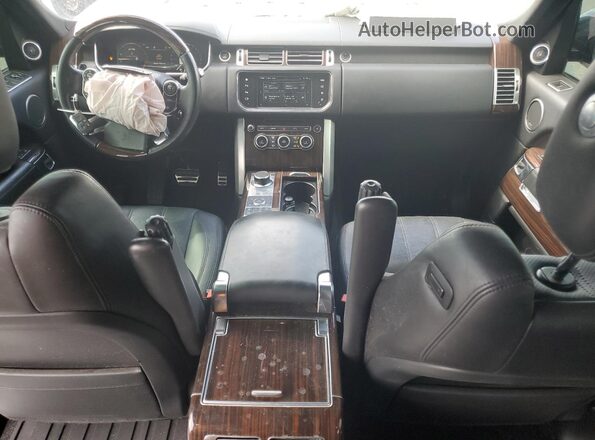 SALGS3EF8GA307517 2016 LAND ROVER RANGE Gray წინა პანელის ხედი