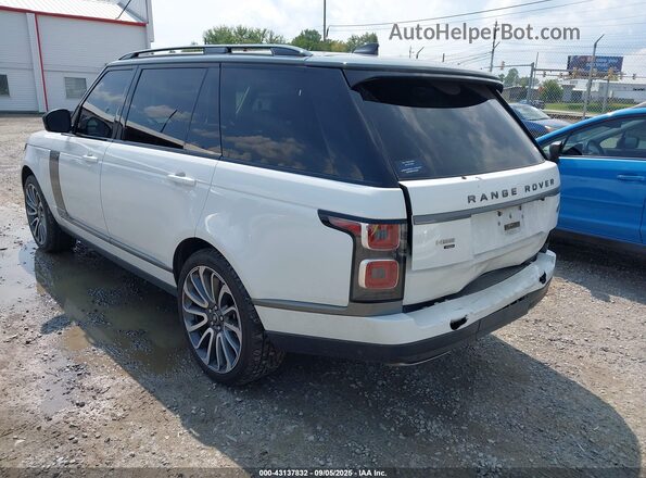 SALGS5SE2LA575237 2020 LAND ROVER RANGE ROVER White Rear left