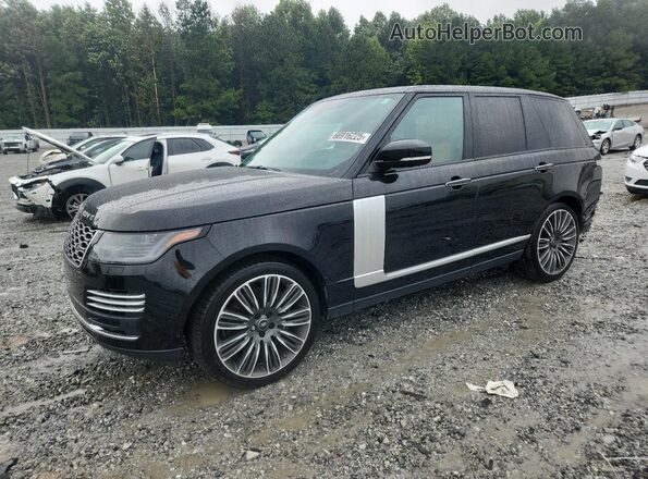 SALGV2RE2JA503284 2018 LAND ROVER RANGE Black წინა მარცხენა ხედი სამი მეოთხედიდან