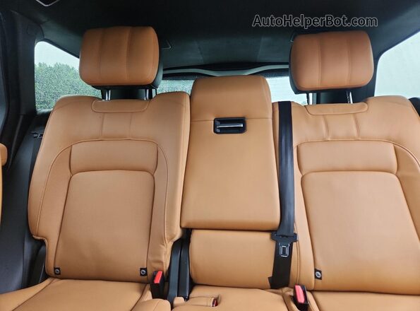SALGV2RE2JA503284 2018 LAND ROVER RANGE Black უკანა სავარძლების ხედი