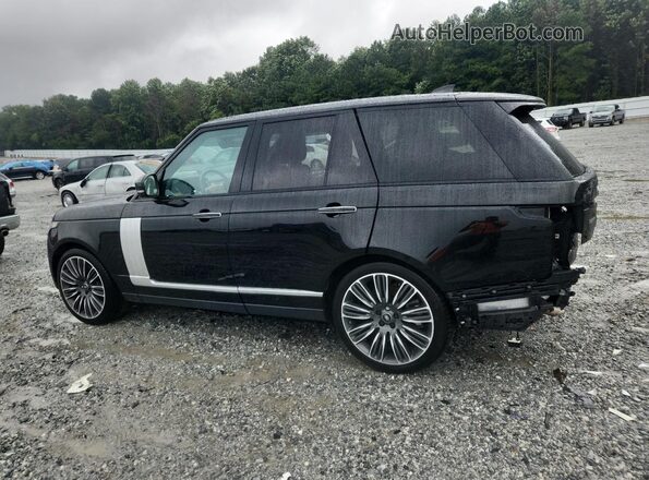SALGV2RE2JA503284 2018 LAND ROVER RANGE Black უკანა მარცხენა
