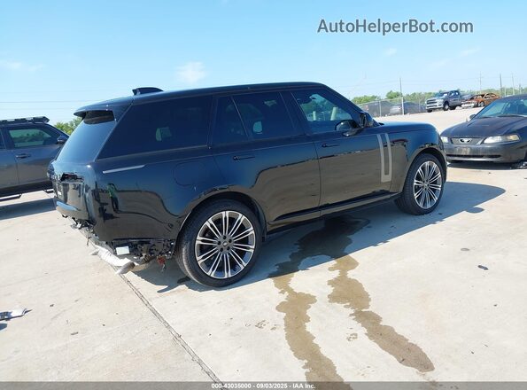 SALKP9FU7SA276636 2025 LAND ROVER RANGE ROVER Black Tył prawy