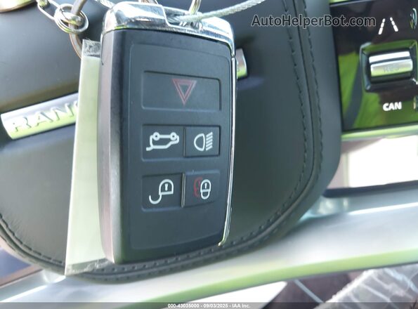 SALKP9FU7SA276636 2025 LAND ROVER RANGE ROVER Black Widok deski rozdzielczej