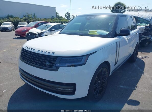 SALKP9FU8SA279318 2025 LAND ROVER RANGE ROVER White Передня ліва чверть