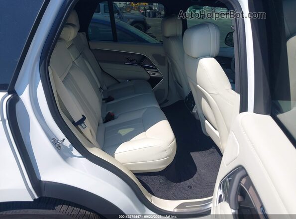 SALKP9FU8SA279318 2025 LAND ROVER RANGE ROVER White Вид наклейки з VIN-кодом