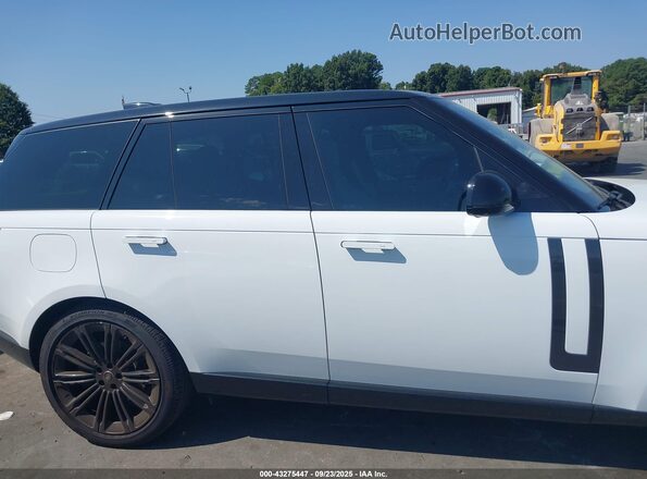 SALKP9FU8SA279318 2025 LAND ROVER RANGE ROVER White Вид задньої частини салону