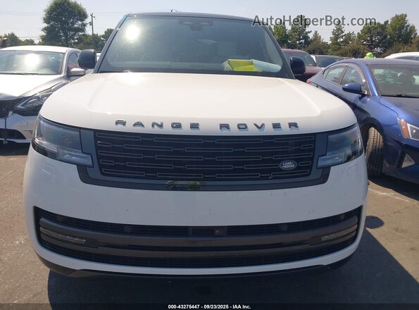 SALKP9FU8SA279318 2025 LAND ROVER RANGE ROVER White Вид щитка приладів