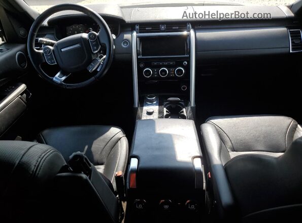 SALRT2RV7JA057499 2018 LAND ROVER DISCOVERY Gray Widok deski rozdzielczej