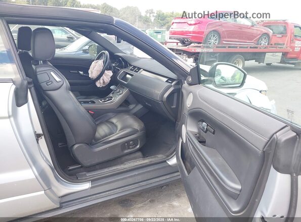 SALVD5RX1JH280563 2018 LAND ROVER RANGE ROVER EVOQUE Серебряный Вид салона спереди