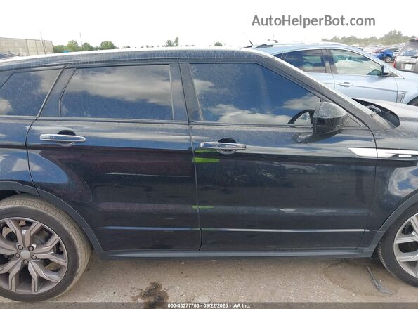 SALVE2BG5HH175606 2017 LAND ROVER RANGE ROVER EVOQUE Черный Вид задней части салона