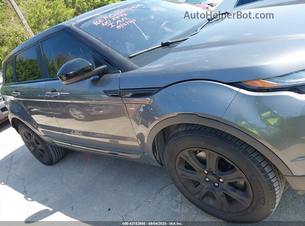 SALVP2RX5KH345048 2019 LAND ROVER RANGE ROVER EVOQUE Gray Widok wnętrza z tyłu