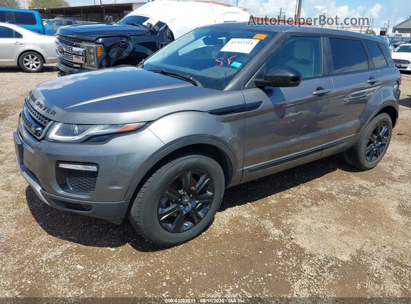 SALVP2RXXKH329136 2019 LAND ROVER RANGE ROVER EVOQUE Серый Передняя левая четверть