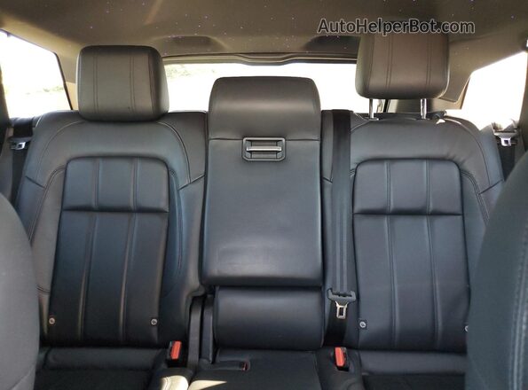 SALWG2RV8JA699866 2018 LAND ROVER RANGE Silver უკანა სავარძლების ხედი