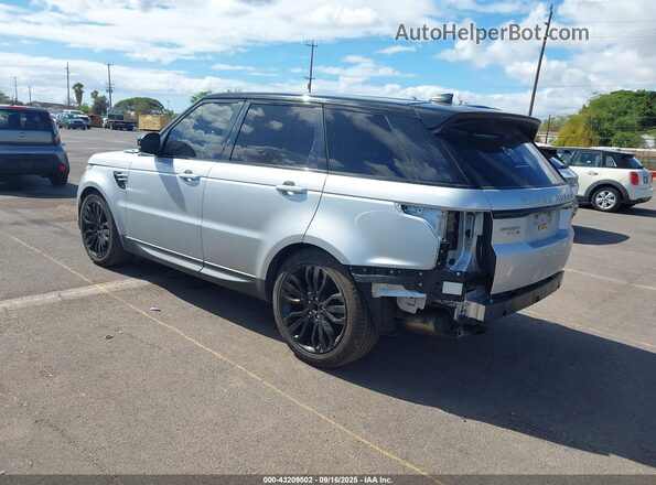 SALWG2RV9KA423486 2019 LAND ROVER RANGE ROVER SPORT Серебряный Задняя левая четверть