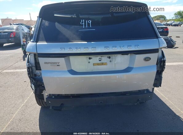 SALWG2RV9KA423486 2019 LAND ROVER RANGE ROVER SPORT Серебряный Вид спереди