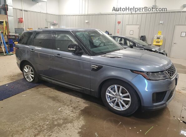 SALWG2SU6MA760184 2021 LAND ROVER RANGE Синий Передняя правая четверть