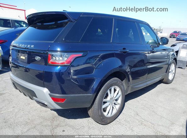 SALWG2SU8LA717206 2020 LAND ROVER RANGE ROVER SPORT Синий Задняя правая четверть