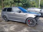 2016 Land Rover Range Rover Sport 5.0l V8 Supercharged/5.0l V8 Supercharged Dynamic Gray vin: SALWR2EF4GA577443