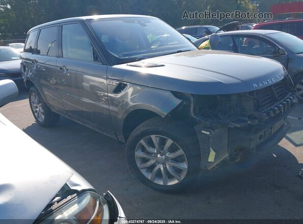 SALWR2FV3HA693529 2017 LAND ROVER RANGE ROVER SPORT Серый Передняя правая четверть