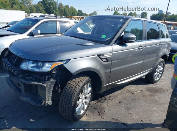 SALWR2FV3HA693529 2017 LAND ROVER RANGE ROVER SPORT Серый Передняя левая четверть