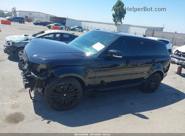 SALWR2RU7KA864325 2019 LAND ROVER RANGE ROVER SPORT Black Widok wnętrza z tyłu