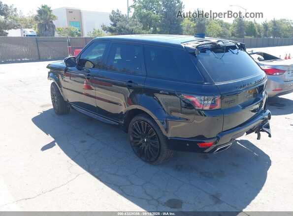 SALWR2RU7KA864325 2019 LAND ROVER RANGE ROVER SPORT Black Tył lewy