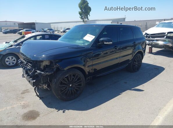 SALWR2RU7KA864325 2019 LAND ROVER RANGE ROVER SPORT Black Przód lewy