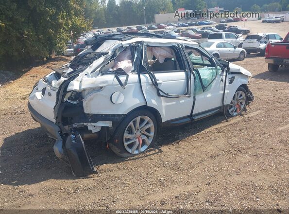 SALWR2RVXJA806152 2018 LAND ROVER RANGE ROVER SPORT White Tył prawy