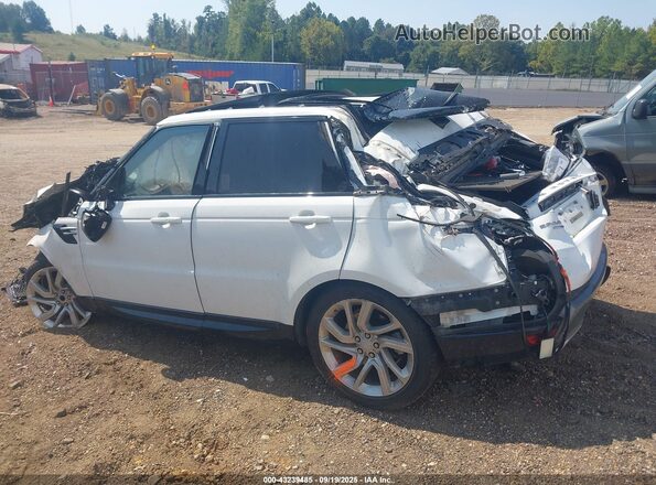 SALWR2RVXJA806152 2018 LAND ROVER RANGE ROVER SPORT White Widok wnętrza z tyłu