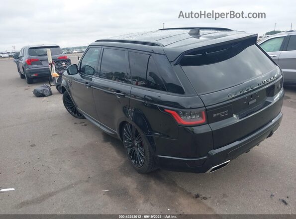 SALWR2SE2LA714725 2020 LAND ROVER RANGE ROVER SPORT Черный Задняя левая четверть