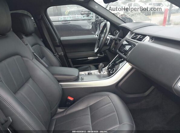 SALWR2SE2LA714725 2020 LAND ROVER RANGE ROVER SPORT Черный Вид салона спереди