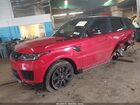 2020 Land Rover Range Rover Sport Hse Mhev Красный vin: SALWR2SU8LA899256