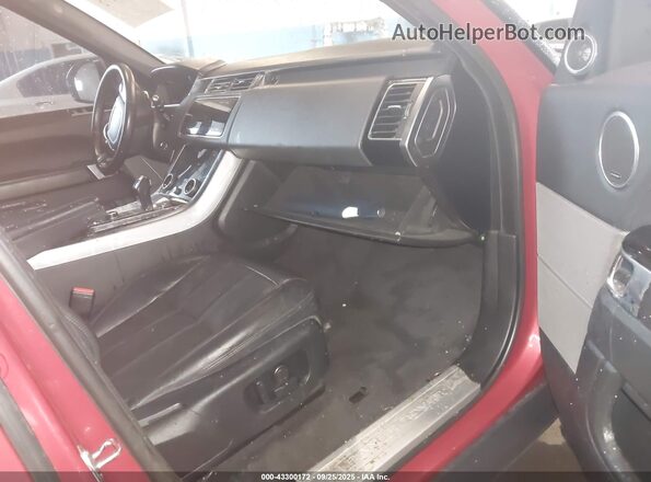 SALWR2SU8LA899256 2020 LAND ROVER RANGE ROVER SPORT Красный Вид салона спереди