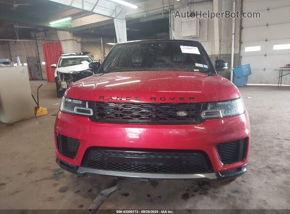 SALWR2SU8LA899256 2020 LAND ROVER RANGE ROVER SPORT Красный Вид щитка приборов